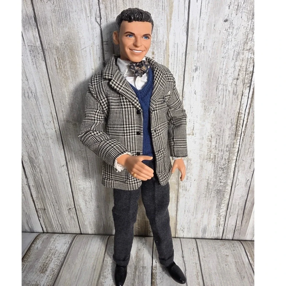 1999 Mattel Frank Sinatra Barbie Collector Edition Doll Houndstooth Blazer 12 '